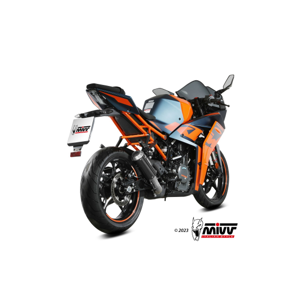 MIVV-SLIP-ON - MK3 - Carbon für KTM - RC 390 BJ. 2021 > 2024 - KT.030.SM3C