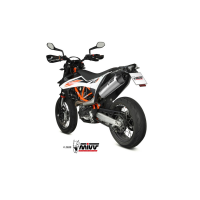 MIVV-SLIP-ON - STR1 - Edelstahl für KTM - 690 ENDURO R BJ. 2019 > 2020 - M.KT.031.LXC