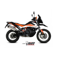 MIVV-SLIP-ON - SPEED EDGE - Edelstahl für KTM - 790 ADVENTURE / R BJ. 2019 > 2020 - KT.021.LRX