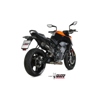 MIVV-SLIP-ON - X-M5 - Edelstahl Schwarz für KTM - 790 DUKE BJ. 2018 > 2020 - KT.020.LC5B