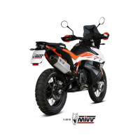 MIVV-SLIP-ON - SPEED EDGE - Edelstahl für KTM - 890 ADVENTURE / R BJ. 2020 > 2024 - KT.021.LRX