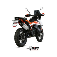 MIVV Auspuff - SLIP-ON - SPEED EDGE - Edelstahl für KTM 890 SMT - KT.021.LRX