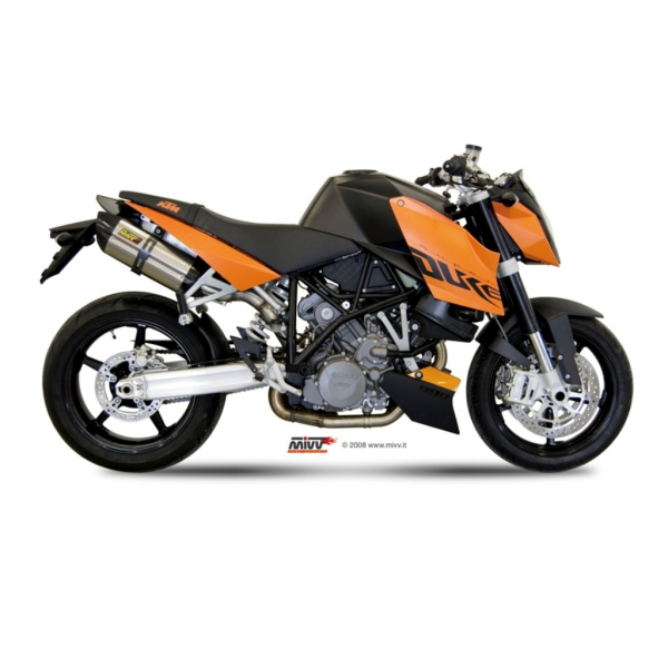 MIVV-2 SLIP-ON - SUONO - Edelstahl für KTM - 990 SUPERDUKE BJ. 2005 > 2011 - KT.002.L7