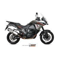 MIVV-SLIP-ON - SPEED EDGE - Edelstahl für KTM - 1050 ADVENTURE BJ. 2015 > 2016 - KT.017.LRX