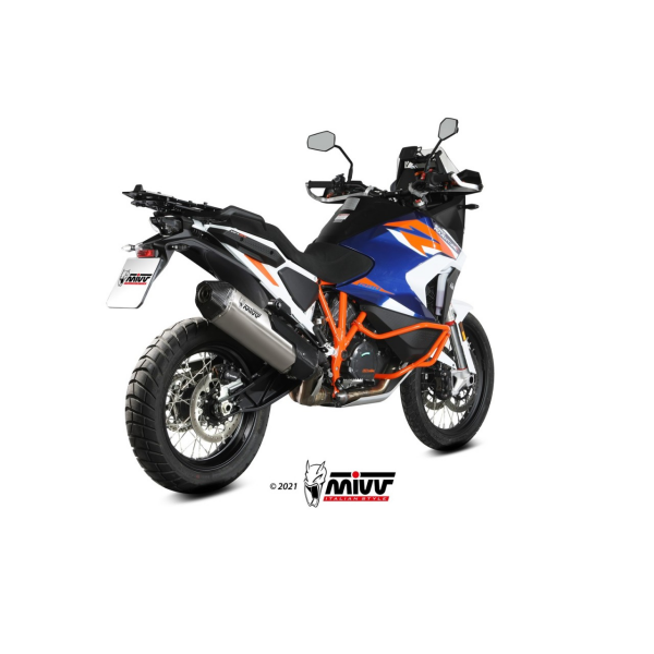 MIVV-SLIP-ON - SPEED EDGE - Titan für KTM - 1290 SUPER ADVENTURE / R / S / T BJ. 2021 > 2024 - KT.027.LRT