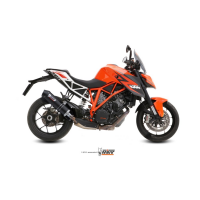 MIVV-SLIP-ON - OVAL - Carbon mit Carbon Endkappe für KTM - 1290 SUPERDUKE BJ. 2014 > 2019 - KT.014.L3C