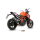 MIVV-SLIP-ON - OVAL - Carbon mit Carbon Endkappe für KTM - 1290 SUPERDUKE BJ. 2014 > 2019 - KT.014.L3C