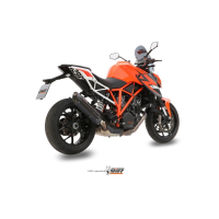 MIVV-SLIP-ON - SUONO - Edelstahl Schwarz für KTM - 1290 SUPERDUKE BJ. 2014 > 2019 - KT.014.L9