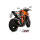 MIVV-SLIP-ON - MK3 - Edelstahl für KTM - 1290 SUPERDUKE BJ. 2014 > 2019 - KT.014.LM3X