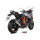 MIVV-SLIP-ON - OVAL - Titan mit Carbon Endkappe für KTM - 1290 SUPERDUKE GT BJ. 2016 > 2024 - KT.018.L4C