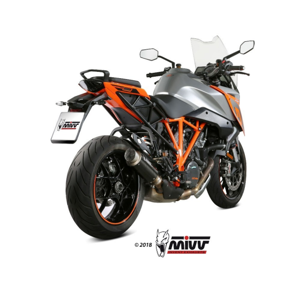 MIVV-SLIP-ON - GPpro - Carbon für KTM - 1290 SUPERDUKE GT BJ. 2016 > 2024 - KT.018.L2P