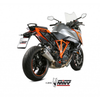 MIVV-SLIP-ON - DELTA RACE - Edelstahl für KTM - 1290 SUPERDUKE GT BJ. 2016 > 2024 - KT.018.LDRX