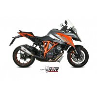 MIVV-SLIP-ON - DELTA RACE - Edelstahl für KTM - 1290 SUPERDUKE GT BJ. 2016 > 2024 - KT.018.LDRX