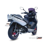 MIVV-Komplettanlage 1x1 - URBAN - Edelstahl für KYMCO - XCITING 250 BJ. 2006 > 2007 - C.KY.0013.B