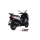 MIVV-SLIP-ON - MOVER - Edelstahl Schwarz für KYMCO - DOWNTOWN 350 BJ. 2016 > 2020 - MV.KY.0004.LV