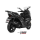 MIVV-SLIP-ON - MOVER - Edelstahl Schwarz für KYMCO - XCITING 400i S BJ. 2019 > 2020 - MV.KY.0001.LV