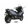 MIVV-SLIP-ON - SPEED EDGE - Edelstahl Schwarz für KYMCO - AK550 BJ. 2017 > 2020 - O.008.LRB