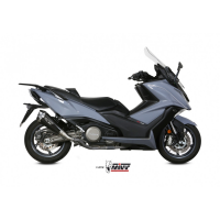 MIVV-SLIP-ON - DELTA RACE - Edelstahl für KYMCO - AK550 BJ. 2017 > 2020 - O.008.LDRB