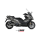 MIVV-SLIP-ON - GPpro - Edelstahl Schwarz für KYMCO - AK550 BJ. 2021 > 2024 - O.011.SXBP