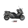 MIVV-SLIP-ON - SR-1 - Edelstahl Schwarz für KYMCO - AK550 BJ. 2021 > 2024 - O.011.LR1XB