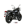 MIVV-2 SLIP-ON - GHIBLI - Edelstahl Schwarz für MOTO GUZZI - V7 III BJ. 2017 > 2020 - M.012.LGB