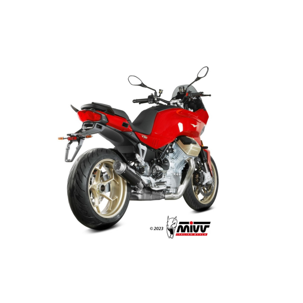 MIVV-SLIP-ON - GPpro - Carbon für MOTO GUZZI - V100 MANDELLO BJ. 2022 > 2024 - M.015.L2P