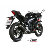 MIVV-Komplettanlage 1x1 - GPpro - Carbon für SUZUKI - GSX-S 125 BJ. 2017 > 2020 - S.055.L2P