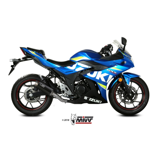 MIVV-SLIP-ON - GPpro - Carbon für SUZUKI - GSX 250 R BJ. 2017 > 2020 - S.054.L2P