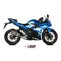 MIVV-SLIP-ON - SUONO - Edelstahl für SUZUKI - GSX 250 R BJ. 2017 > 2020 - S.054.L7