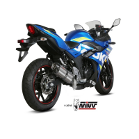 MIVV-SLIP-ON - SUONO - Edelstahl für SUZUKI - GSX 250 R BJ. 2017 > 2020 - S.054.L7