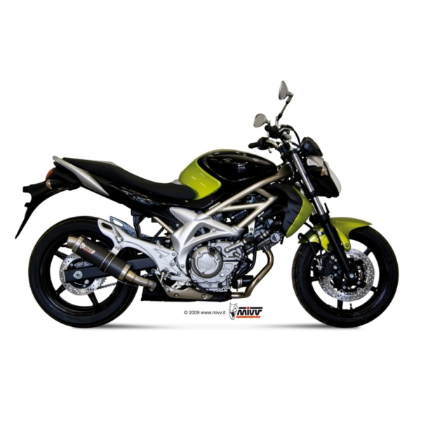 MIVV-SLIP-ON - GP - Carbon für SUZUKI - GLADIUS BJ. 2009 > 2015 - S.035.L2S