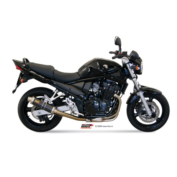 MIVV-SLIP-ON - GP - Carbon für SUZUKI - GSF 650 BANDIT BJ. 2005 > 2006 - S.017.L2S