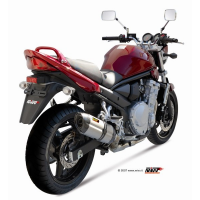 MIVV-SLIP-ON - SUONO - Edelstahl für SUZUKI - GSF 650 BANDIT BJ. 2007 > 2015 - S.030.L7