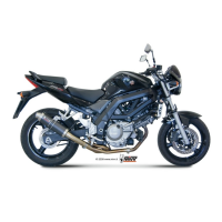 MIVV-SLIP-ON - GP - Carbon für SUZUKI - SV 650 BJ....