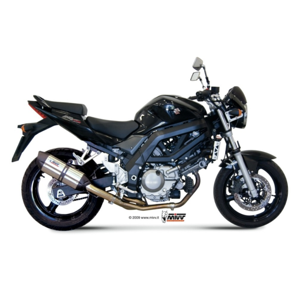 MIVV-SLIP-ON - SUONO - Edelstahl für SUZUKI - SV 650 BJ. 2004 > 2015 - S.015.L7