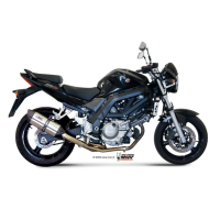 MIVV-SLIP-ON - SUONO - Edelstahl für SUZUKI - SV 650...