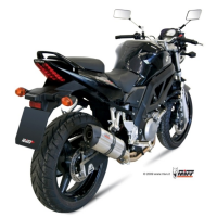 MIVV-SLIP-ON - SUONO - Edelstahl für SUZUKI - SV 650...