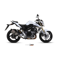 MIVV-SLIP-ON - SUONO - Edelstahl für SUZUKI - GSR 750 BJ. 2011 > 2016 - S.037.L7