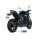 MIVV-SLIP-ON - DOUBLE GUN - Edelstahl für SUZUKI - GSX-S 750 BJ. 2017 > 2020 - S.048.SDGX