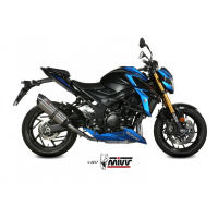 MIVV-SLIP-ON - SUONO - Edelstahl für SUZUKI - GSX-S 750 BJ. 2017 > 2020 - S.048.L7