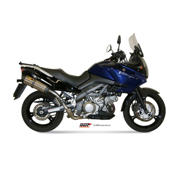 MIVV-2 SLIP-ON - SUONO - Edelstahl für SUZUKI - V-STROM 1000 BJ. 2002 > 2013 - S.033.L7