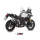 MIVV-SLIP-ON - DAKAR - Edelstahl Schwarz für SUZUKI - V-STROM 1000 BJ. 2014 > 2020 - S.042.LEKB