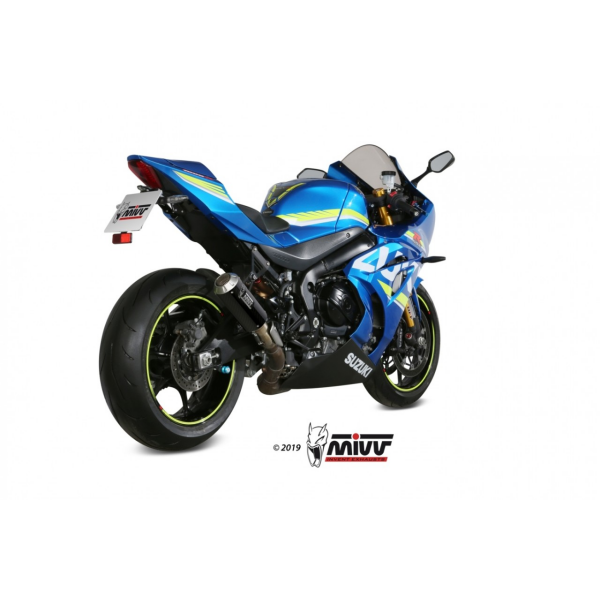 MIVV-SLIP-ON - MK3 - Carbon für SUZUKI - GSX-R 1000 BJ. 2017 > 2020 - S.050.SM3C