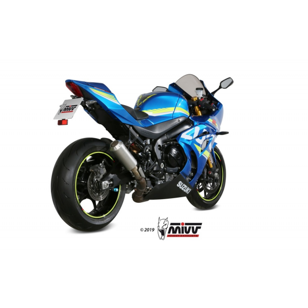 MIVV-SLIP-ON - MK3 - Edelstahl für SUZUKI - GSX-R 1000 BJ. 2017 > 2020 - S.050.SM3X