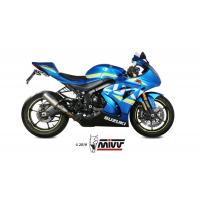 MIVV-SLIP-ON - MK3 - Edelstahl für SUZUKI - GSX-R 1000 BJ. 2017 > 2020 - S.050.SM3X