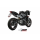 MIVV Auspuff - SLIP-ON - X-M5 - Edelstahl-Schwarz für TRIUMPH STREET TRIPLE 660 S - T.019.SC5B