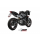 MIVV-SLIP-ON - X-M5 - Edelstahl Schwarz für TRIUMPH - STREET TRIPLE 660 S BJ. 2017 > 2022 - T.019.SC5B