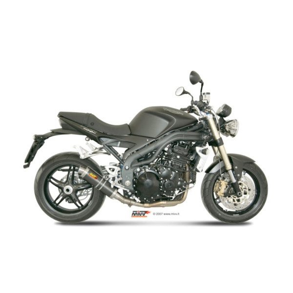 MIVV-SLIP-ON - GP - Carbon für TRIUMPH - SPEED TRIPLE 1050 R / S / RS BJ. 2007 > 2010 - T.008.L2S