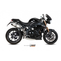 MIVV-2 SLIP-ON - SPEED EDGE - Edelstahl für TRIUMPH - SPEED TRIPLE 1050 R / S / RS BJ. 2011 > 2015 - AT.012.LRX