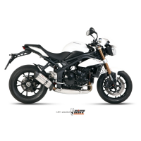 MIVV-SLIP-ON - SUONO - Edelstahl für TRIUMPH - SPEED TRIPLE 1050 R / S / RS BJ. 2011 > 2015 - T.012.L7